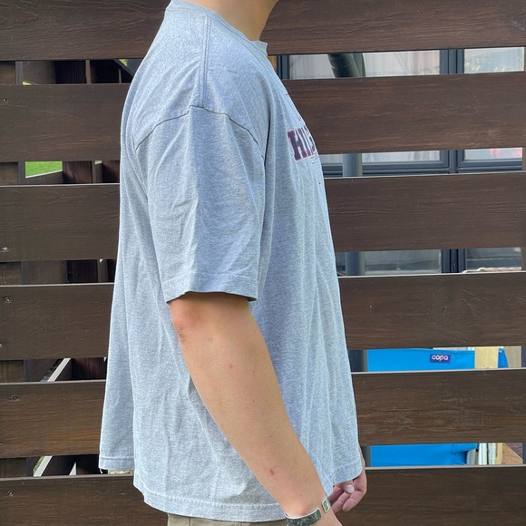 Vintage Tommy Hilfiger Oversized Logo T-Shirt Grey Size XL - Picture 2 of 5